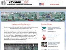 Tablet Screenshot of dordan.com